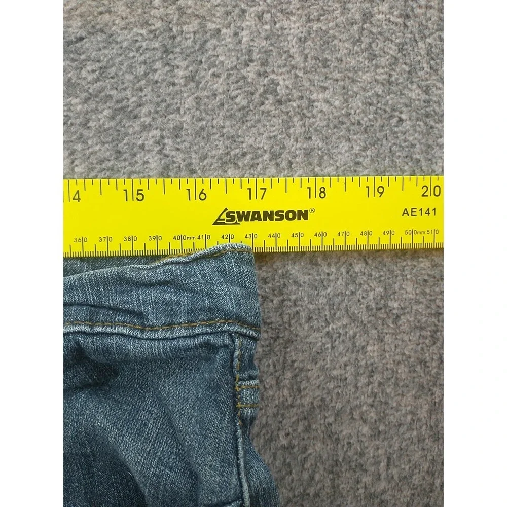 Signature by Levi Strauss & Co Mens Straight Leg Jeans Blue Denim 34x29 Medium